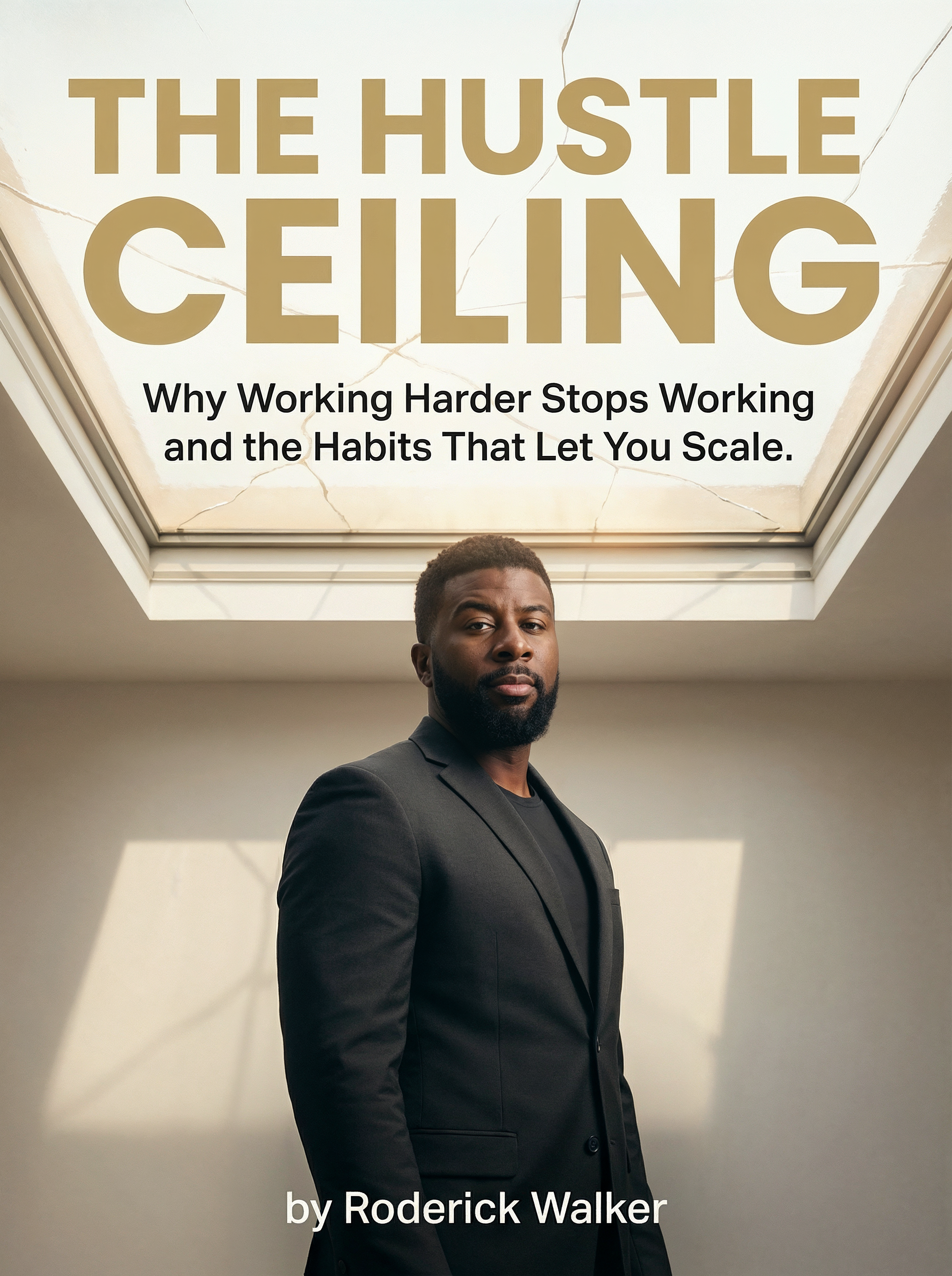 The Hustle Ceiling by Roderick Walker - Book Cover